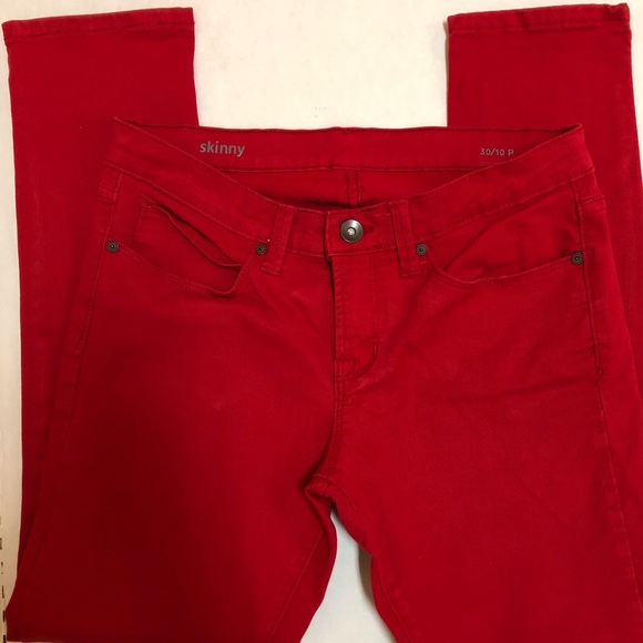 jcpenney Denim - ❇️ JCP Red Skinny Jeans, Size 30/10 P